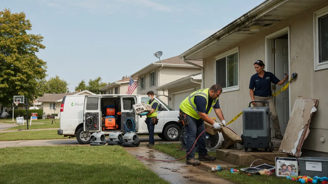 Water Damage Restoration in New Straitsville, OH near me